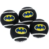 Warner bros DC Batman tennisballsett - 4 stykker (Ø 6,3 cm hver)