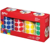 APLI Kids Runde Skoleklistremerker Ø 20mm