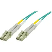 Deltaco OM3 fiberkabel LC - LC, dupleks, multimode, 50/125, 10m (LCLC-
