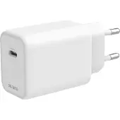 Deltaco - Strømadapter - GaN - 67 watt - 3.35 A - PD/PPS, SFC (USB-C) - hvit