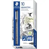 Staedtler Pigment Liner 308 0.3mm Tusjpenn 10 Enheter
