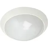 SG ARMATUREN A/S Plafond Enøk Alu E27 med sensor og sikringsskrue hvid