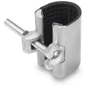 Plast-Line A/S Reparationsklemme med 1 bolt 50-54/76 mm RF