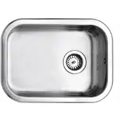 Juvel Barents vask 48 X 34 cm med strainer, børstet