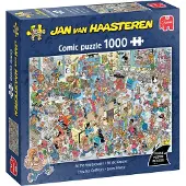 Jan van Haasteren The Hairdressers Jum0070 Puslespill 1000 Stykker