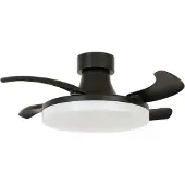 Beacon Lighting Beacon LED-takvifte Fanaway Orbit svart 91 cm stille