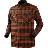 Härkila Pajala skjorte Red autumn check 3XL