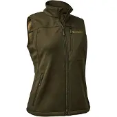 Deerhunter Lady Excape Softshell Waistcoat Art Green 38