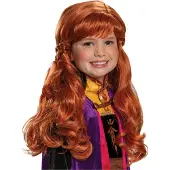 Disney Frozen Frossen Parykk Anna