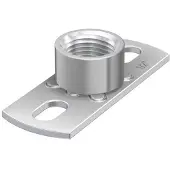 Flamco Montageflange GP rustfri 1/2 80X30 mm