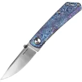 Real Steel Luna BoostFramelock Blue Swirl