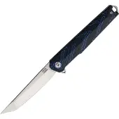 Rough Ryder Reserve Linerlock Tanto Black/Blue