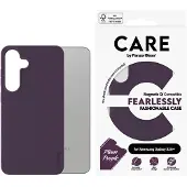 PanzerGlass Fashionable Case Plum Purple w. QI Compatible Samsung Galaxy S25+