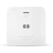 Housegard Luma carbon monoxide alarm, wireless, incl. 5-year battery, white