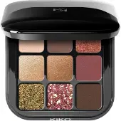 KIKO Milano Glamour Multi Finish Eye Shadow Palette 03 Burgundy Notes