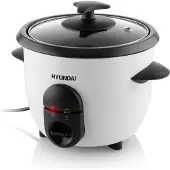 Hyundai RC 060 riskoker 335 W 0,6 L, hvit/svart