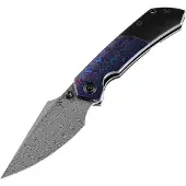 Kansept Knives Fenrir Linerlock Timascus