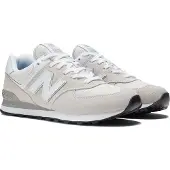 New Balance for man. ML574V3 Trainers 574 beige (38), Leather, Flat, Laces, Casual, Grey