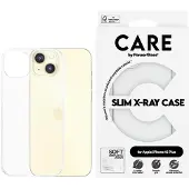 PanzerGlass CARE by X-Ray - Baksidedeksel for mobiltelefon - myk basis - selvhelbredende TPU - gjennomsiktig - for Apple iPhone 15 Plus