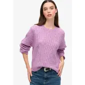 Superdry for woman. W6110579A Brushed jumper pink (M), Casual, Acrylic