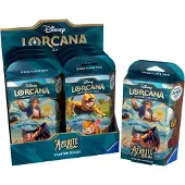 Disney Lorcana Disney Lorcana: Sea of Azurites (sett med 6) startkortstokk.