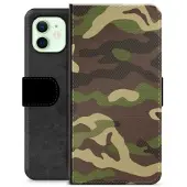 Mtp Products iPhone 12 Premium Lommebok-deksel - Kamuflasje