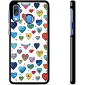 Mtp Products Samsung Galaxy A40 Beskyttelsesdeksel - Hjerter