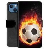 Mtp Products iPhone 13 Premium Lommebok-deksel - Fotballflamme