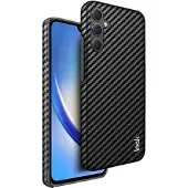 IMAK Samsung Galaxy A54 5G Ruiyi Hybrid-deksel - Karbonfiber - Svart