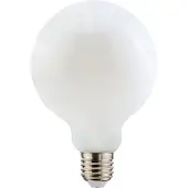 Airam Oiva LED-pære Dimbar E27 Filament Opal Globe 7W/830 806lm