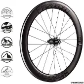 Vision Metron 60 Sl Db Disc Cl Tubeless Landeveishjulsett
