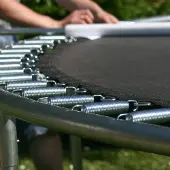 Home4You Støtdempingsmatte til trampoline, 426 cm