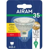 Airam 12V GU5.3 LED-lampe 4,5W 2700K 345 lumen