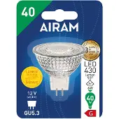 Airam 12V GU5.3 LED lampe 6W 2700K 430 lumen