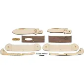 Case Cutlery Wooden Knife Kit Canoe