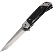 Revo Duo Linerlock Drop Point Black