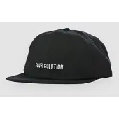Sour Solution Solution Snapback Caps svart