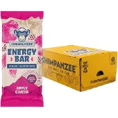 Chimpanzee Energibar Boks Eple Og Ingefær 55g 15 Enheter