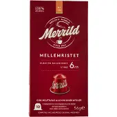 Merrild | Mellemristet - 10 kapsler til Nespresso