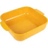 Peugeot APPOLIA firkantet fat 28 cm Saffron Yellow