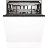 Gorenje GV673C65, Under benken, Full størrelse (60 cm), Rustfritt stål, Berøringskontroll, 2 kurver, Kurv