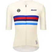Santini Uci World Champion Britain 2025 Kort Ermet Trøye