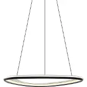 QAZQA Design Pendellampe Sort 3-Trinns Dimbar - Organico