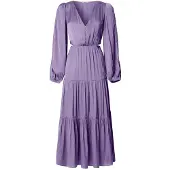 Pepe Jeans for woman. PL953760 Ohanna dress lilac (XL), Casual, Purple, Polyester, Long sleeve