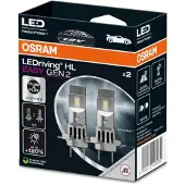 Osram LEDriving HL Easy H7/H18 LED-pærer Gen 2 12 V 16 W, 2-pk