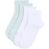 Puma Women's Quarter Socks (2-Pack), Women, Blue/White, 39/42