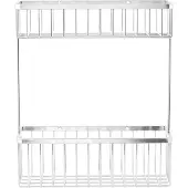 House Doctor Bath Basket Double - Silver