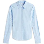 Tommy Hilfiger 1985 Slim Fit Skjorte Med Lange Ermer