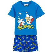 Sonic Kort Ermet Pysjamas