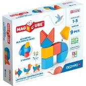 Geomag MagiCube Shapes Recycled Animals, 1 år, 9 stykker, Plast